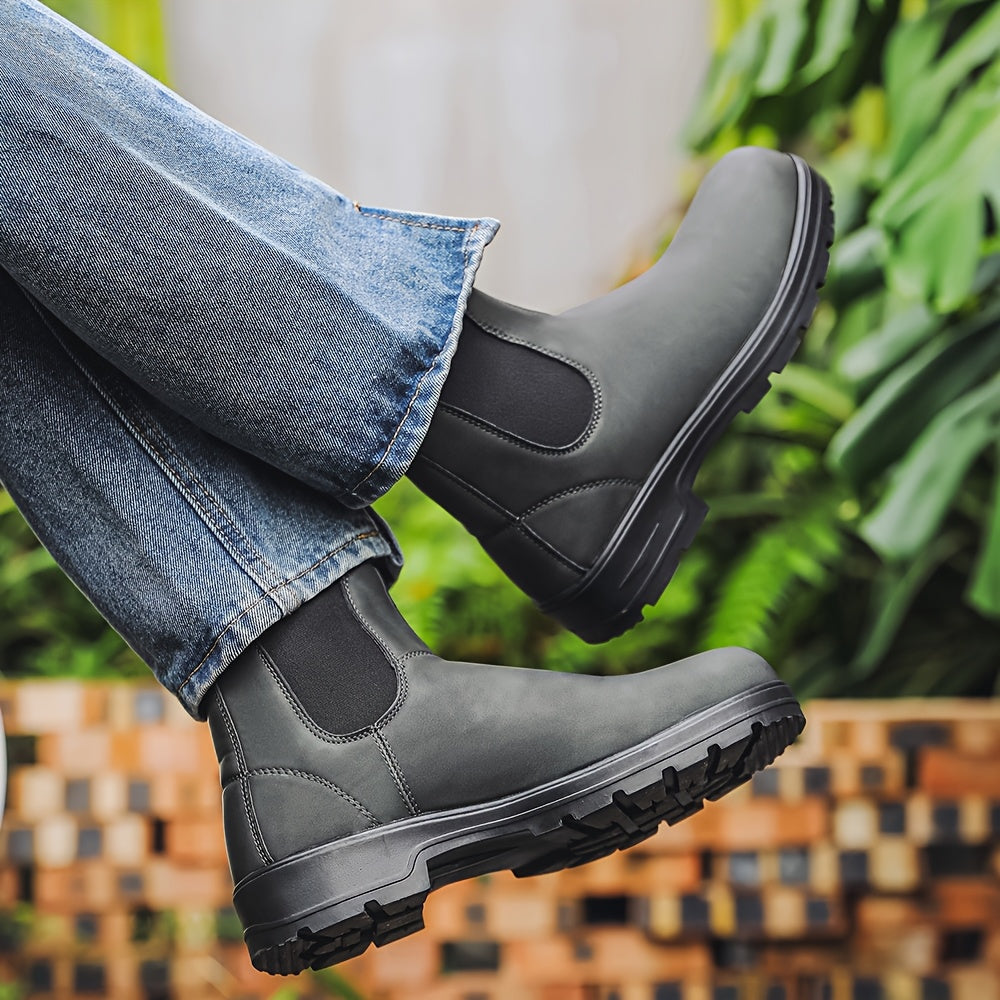 The Elgin Leather Boot