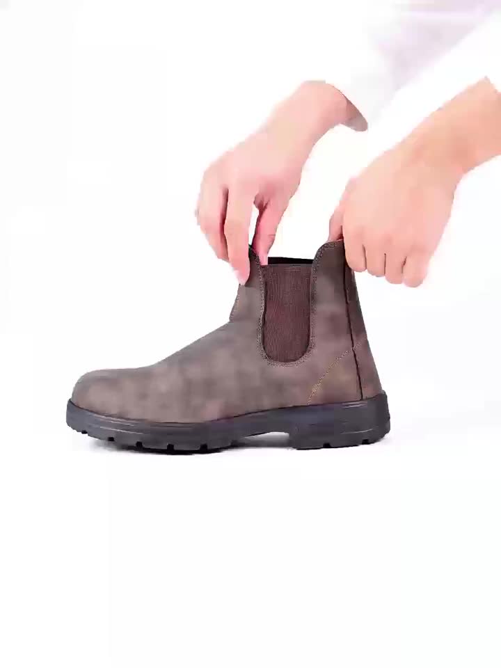 The Elgin Leather Boot