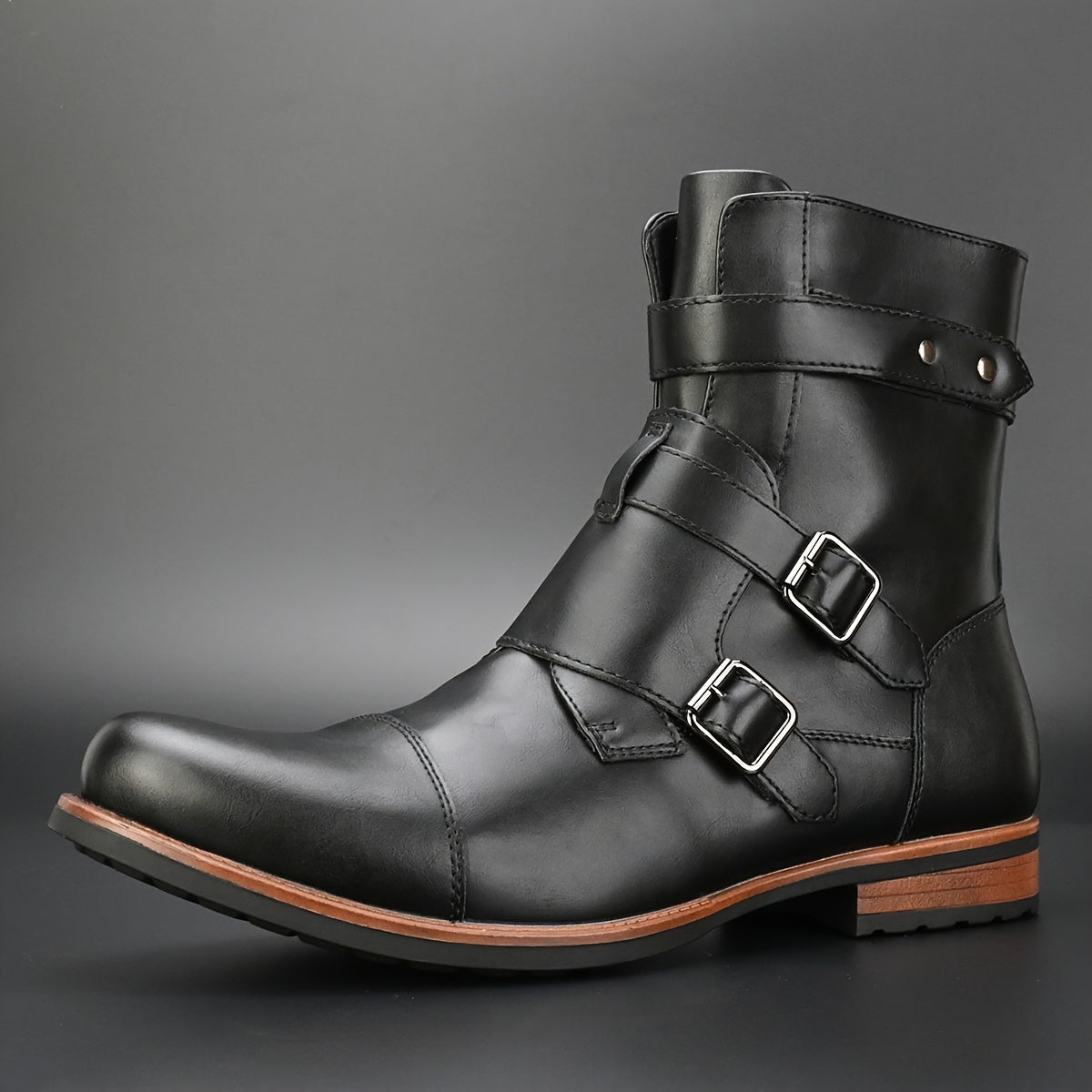 The San Saba Leather Boot