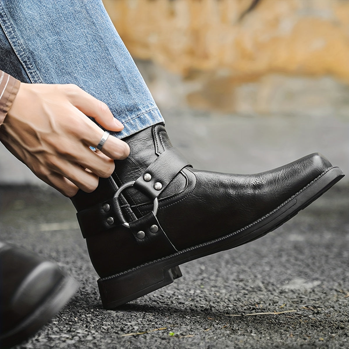 The Bosque Leather Boot