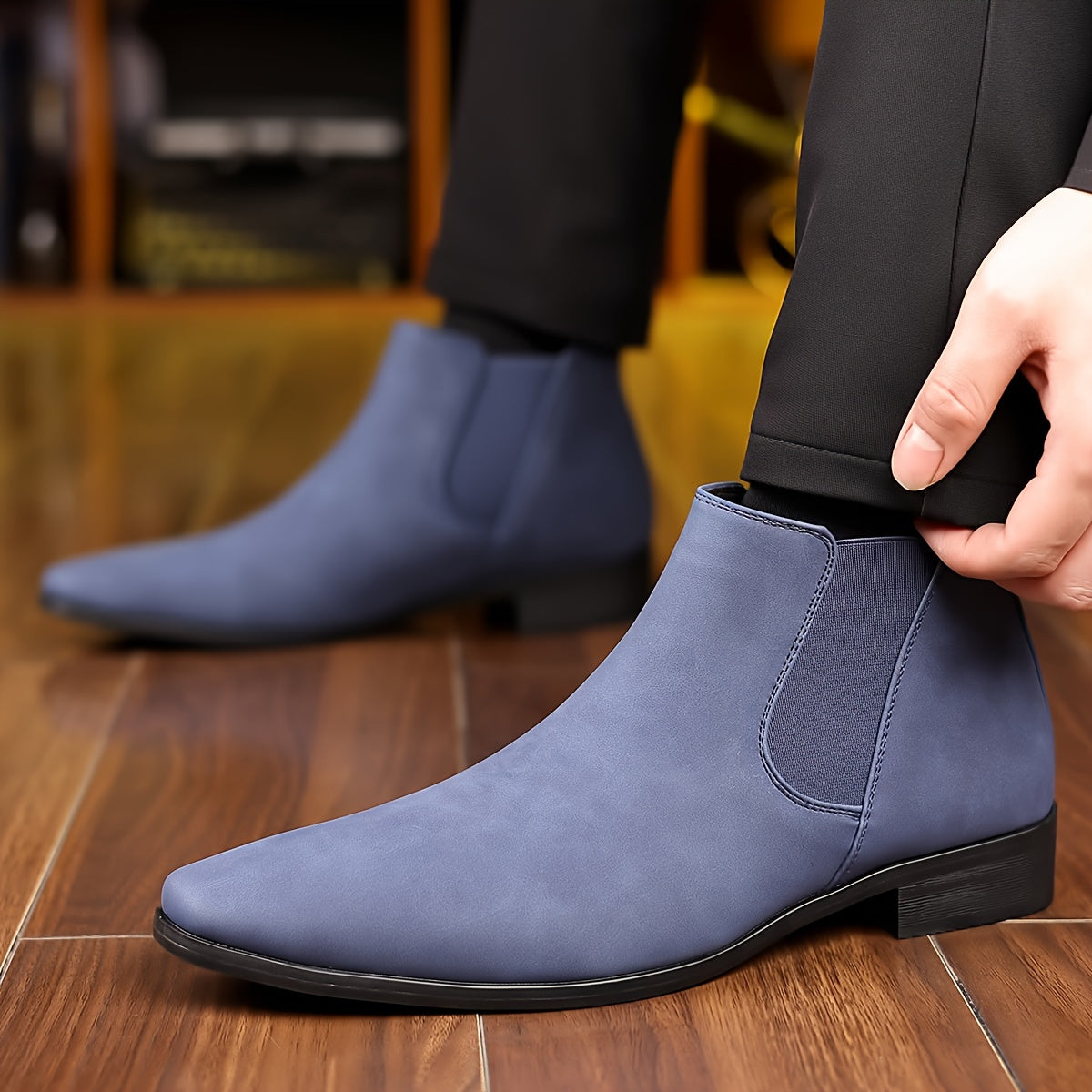 The Redford Leather Boot