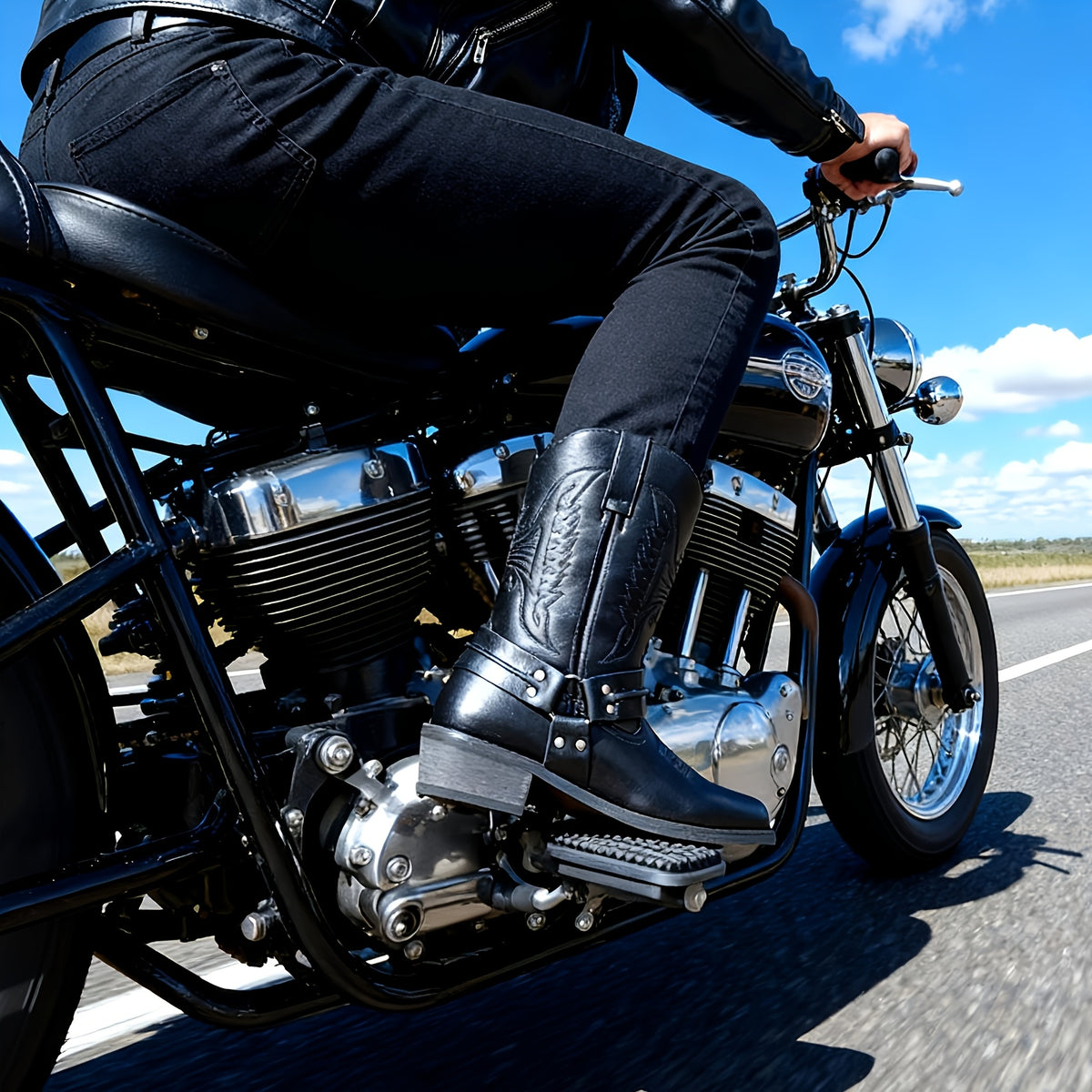 The Wichita Leather Boot