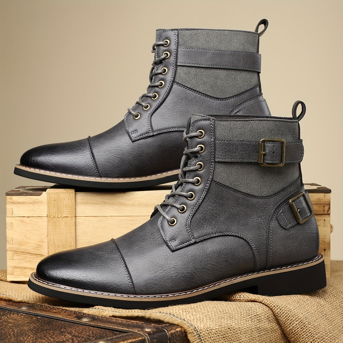 The Schulenburg Leather Boot