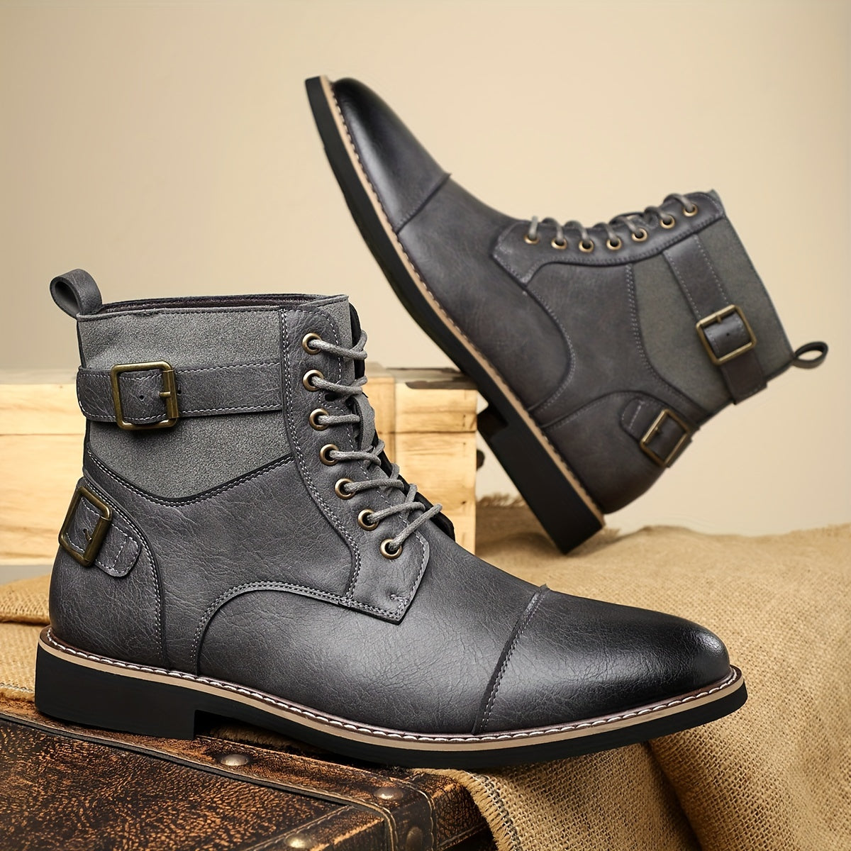 The Schulenburg Leather Boot