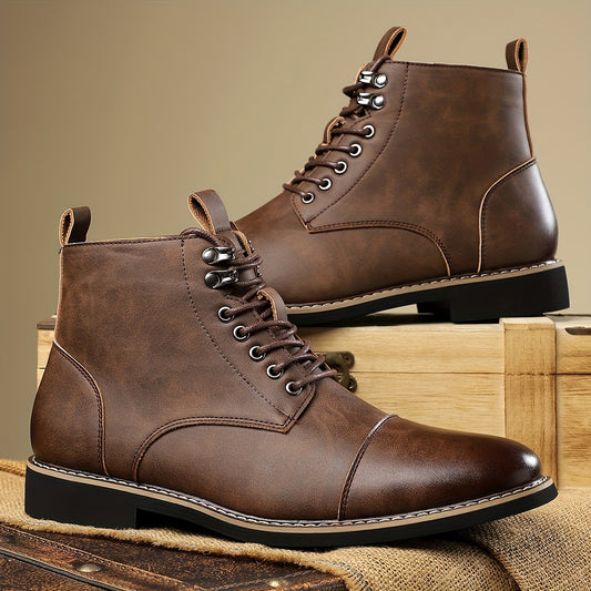 The Mason Leather Boot
