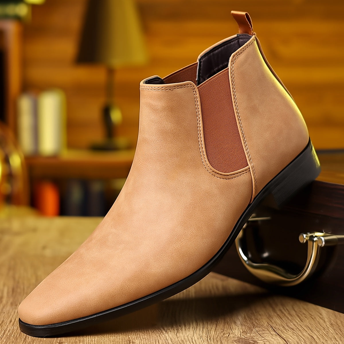 The Redford Leather Boot