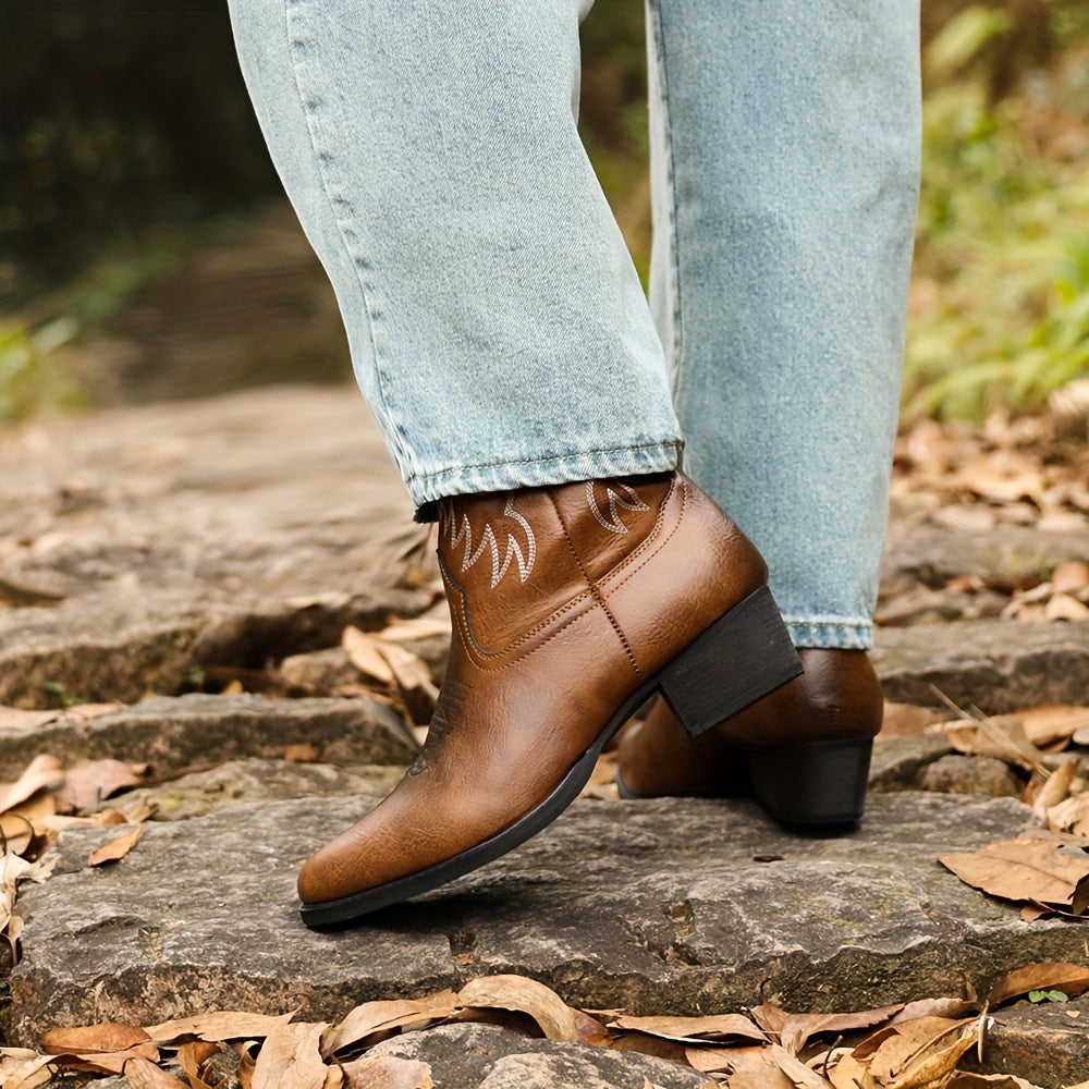 The Chisholm Leather Boot