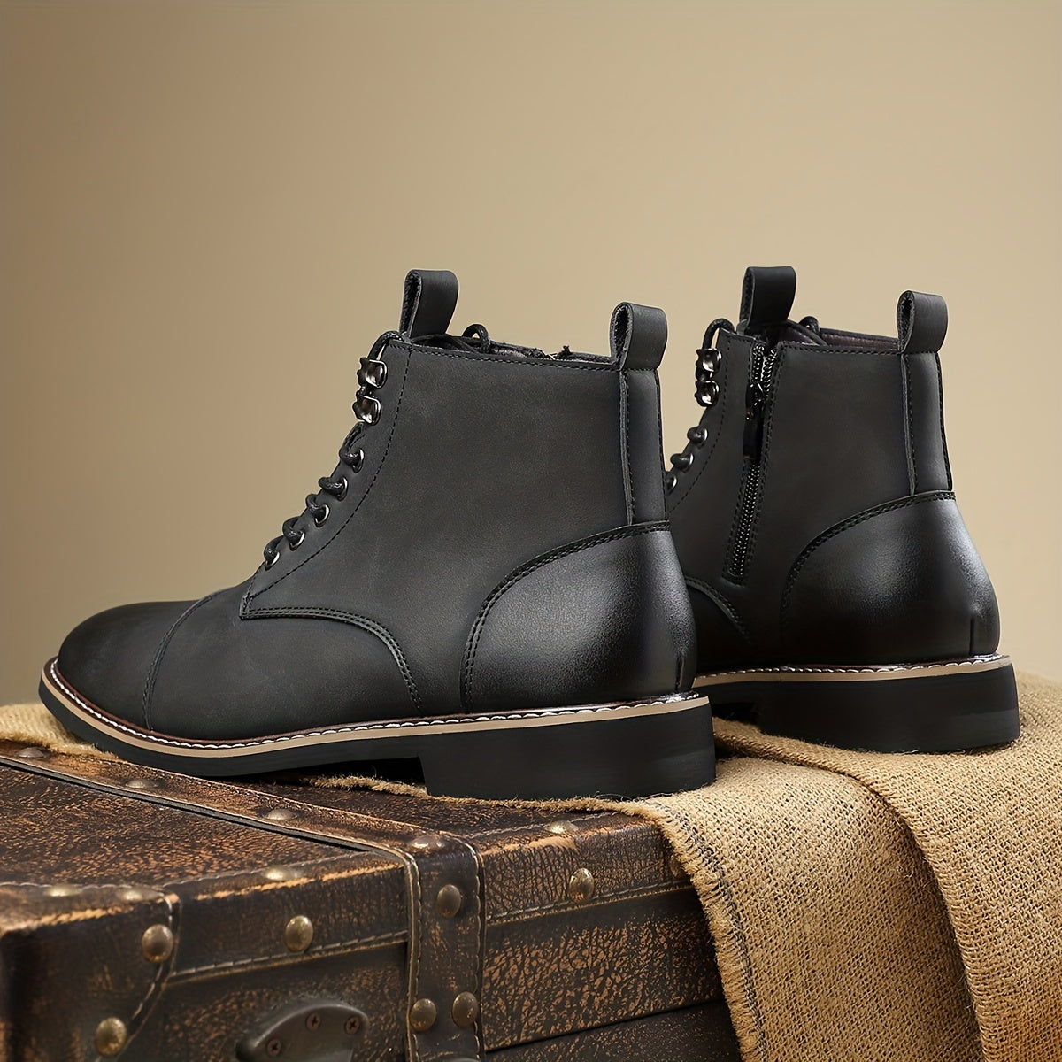 The Mason Leather Boot
