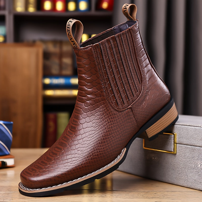 The Cuero Leather Boot