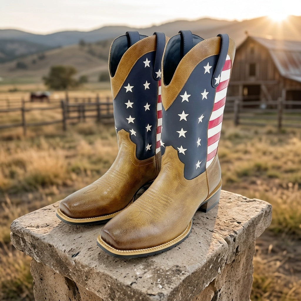 The Nolan Leather Boot