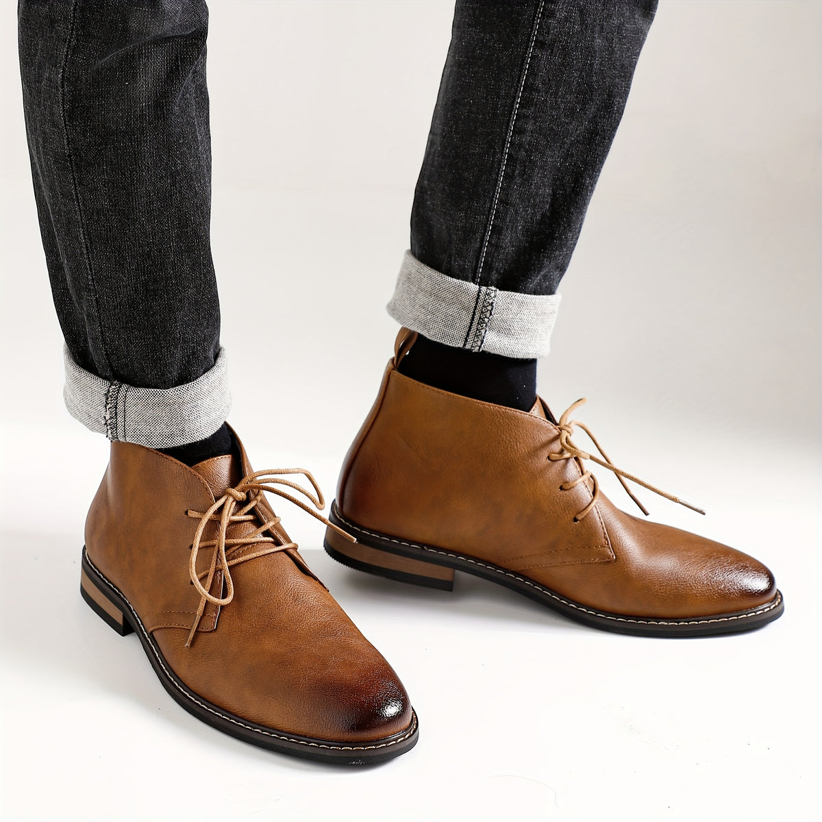 The Luckenbach Leather Boot