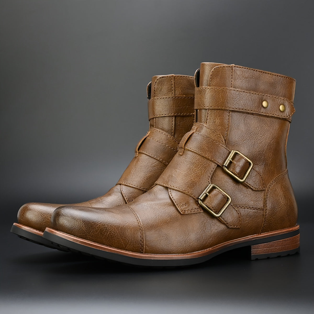 The San Saba Leather Boot