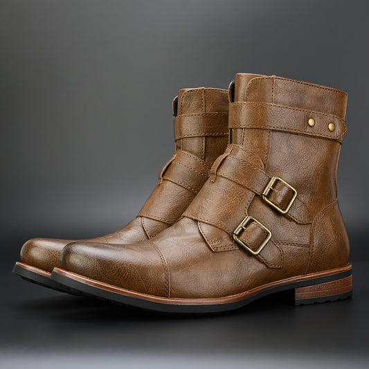 The San Saba Leather Boot