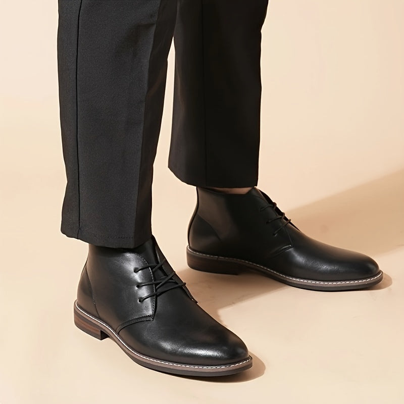 The Bootblack Leather Boot