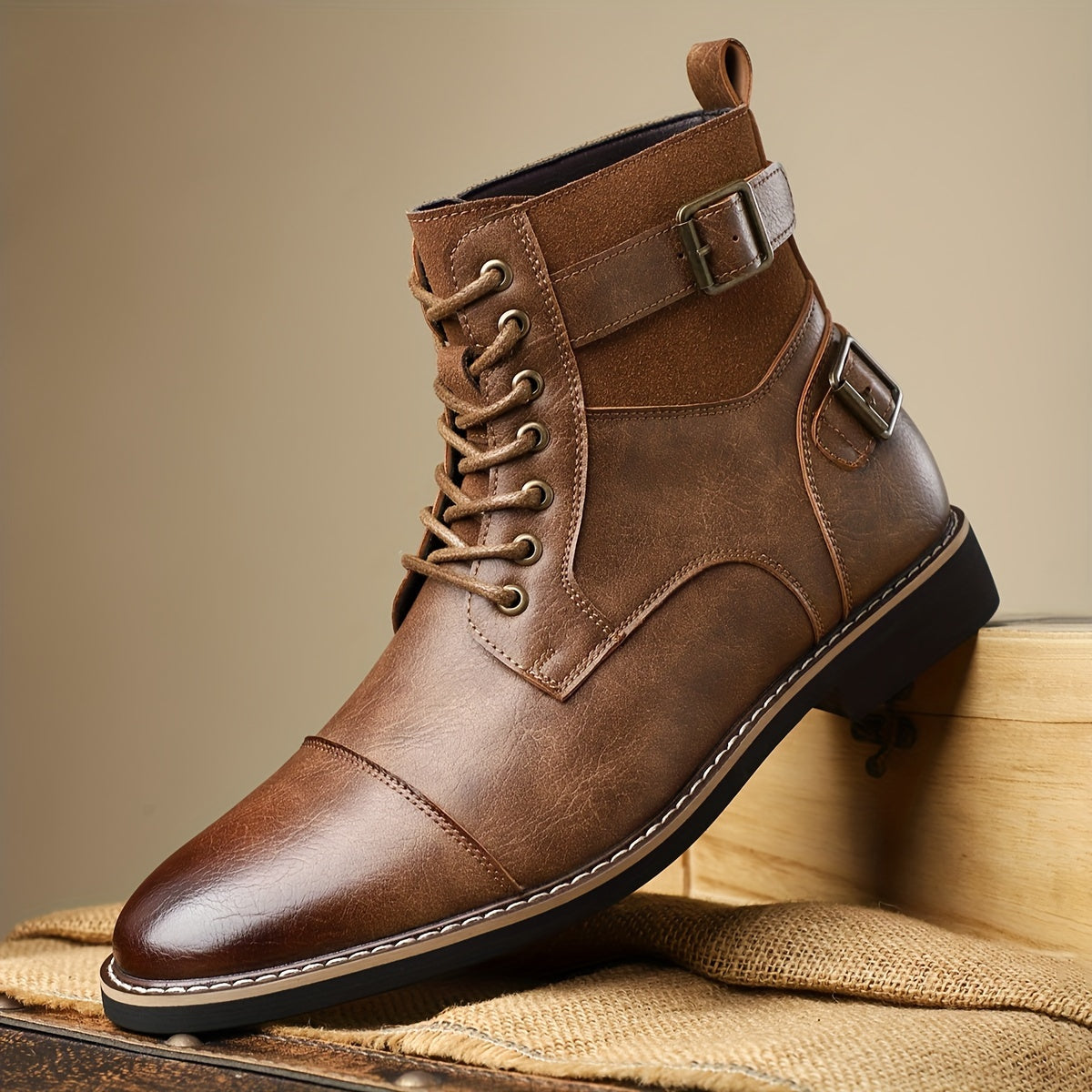The Schulenburg Leather Boot