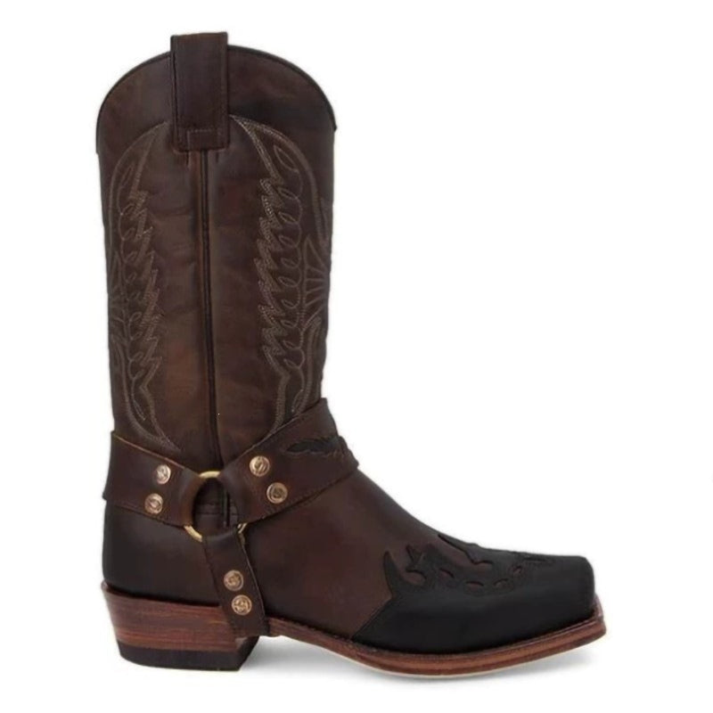 The Uvalde Leather Boot
