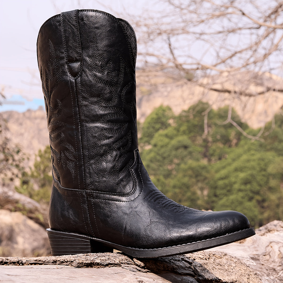 The Pecos Leather Boot