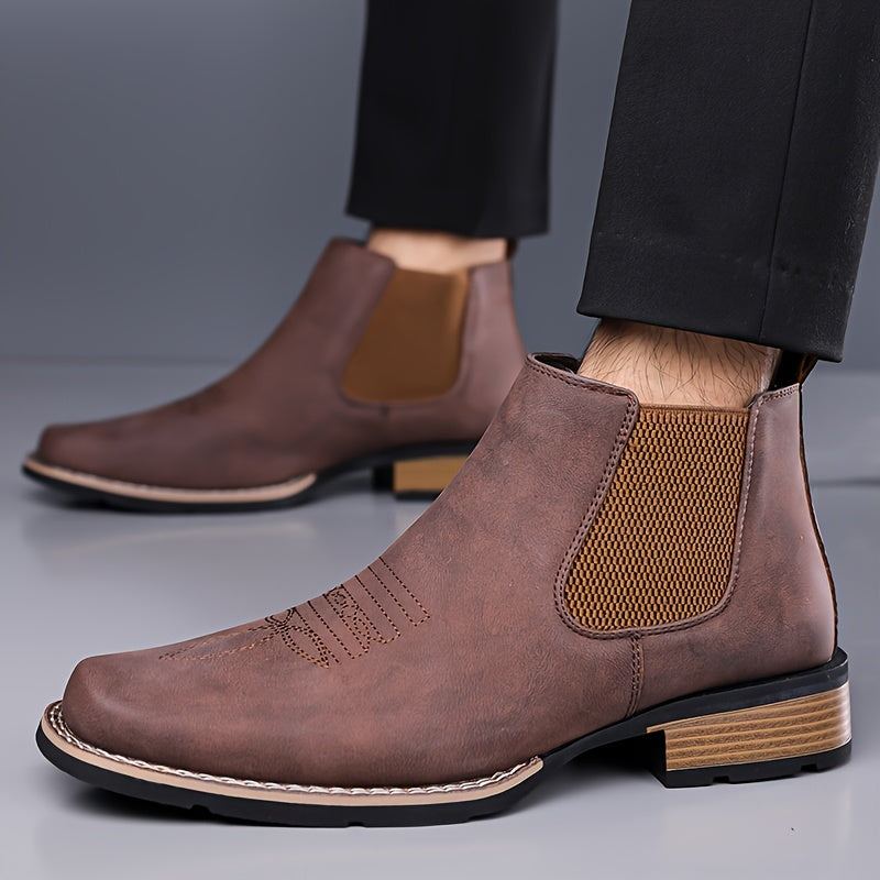 The Beeville Leather Boot