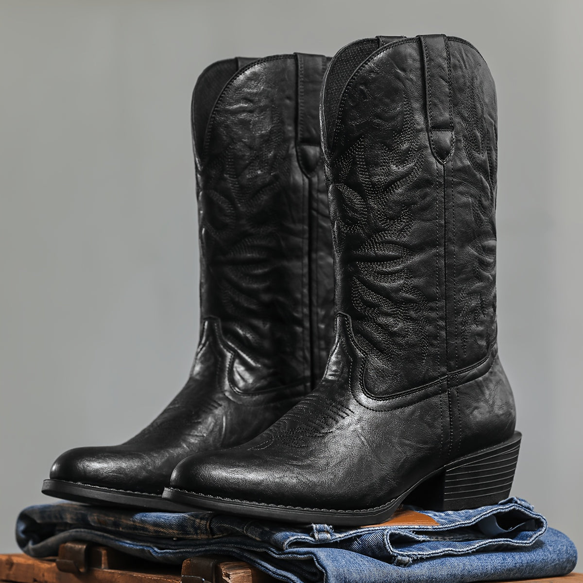 The Pecos Leather Boot