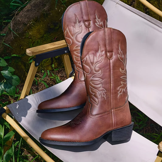 The Pecos Leather Boot