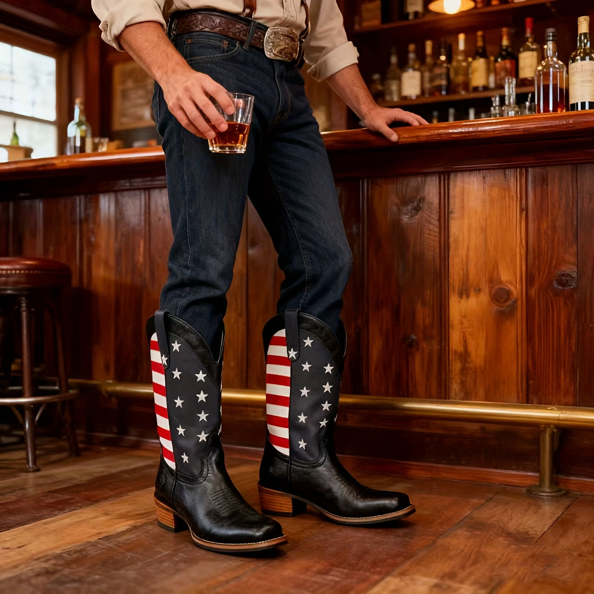 The Nolan Leather Boot